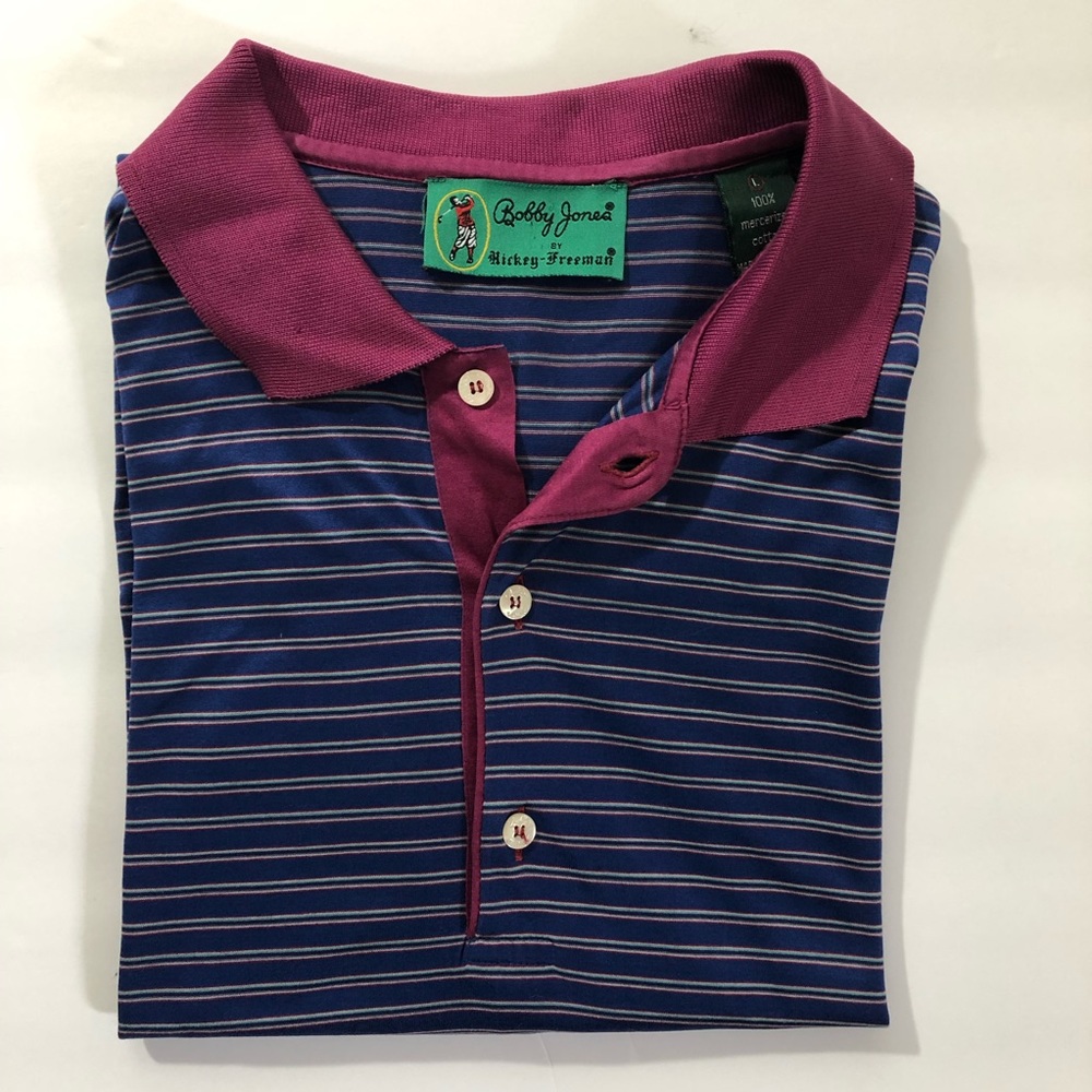 Bobby Jones | Multicolor Short Sleeve Polo | L